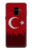 S2991 Turkey Football Soccer Euro 2016 Etui Coque Housse pour Samsung Galaxy A8 (2018)