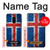 S3000 Islande Football Football Etui Coque Housse pour Samsung Galaxy A8 (2018)