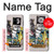 S3008 Mort de carte de tarot Etui Coque Housse pour Samsung Galaxy A8 (2018)