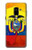 S3020 Ecuador Flag Etui Coque Housse pour Samsung Galaxy A8 (2018)
