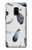 S3085 Feather Paint Pattern Etui Coque Housse pour Samsung Galaxy A8 (2018)