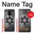 S3107 Judaïsme étoile de David Symbole Etui Coque Housse pour Samsung Galaxy A8 (2018)