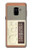 S3165 FM AM Wooden Receiver Graphic Etui Coque Housse pour Samsung Galaxy A8 (2018)
