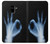S3239 X-Ray Hand Sign OK Etui Coque Housse pour Samsung Galaxy A8 (2018)