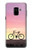 S3252 Bicycle Sunset Etui Coque Housse pour Samsung Galaxy A8 (2018)
