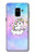 S3256 Cute Unicorn Cartoon Etui Coque Housse pour Samsung Galaxy A8 (2018)