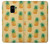 S3258 Pineapple Pattern Etui Coque Housse pour Samsung Galaxy A8 (2018)