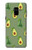 S3285 Avocado Fruit Pattern Etui Coque Housse pour Samsung Galaxy A8 (2018)