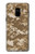 S3294 Army Desert Tan Coyote Camo Camouflage Etui Coque Housse pour Samsung Galaxy A8 (2018)
