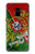 S3300 Portugal Flag Vintage Football Graphic Etui Coque Housse pour Samsung Galaxy A8 (2018)