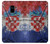 S3313 Croatia Flag Vintage Football Graphic Etui Coque Housse pour Samsung Galaxy A8 (2018)