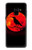 S3328 Crow Red Moon Etui Coque Housse pour Samsung Galaxy A8 (2018)