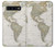 S0604 World Map Etui Coque Housse pour Samsung Galaxy S10 Plus