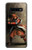 S0796 Japan Red Samurai Etui Coque Housse pour Samsung Galaxy S10 Plus
