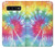 S1697 Tie Dye Colorful Graphic Printed Etui Coque Housse pour Samsung Galaxy S10 Plus