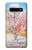 S2450 Van Gogh Peach Tree Blossom Etui Coque Housse pour Samsung Galaxy S10 Plus