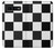 S2492 Black and White Checkerboard Etui Coque Housse pour Samsung Galaxy S10 Plus