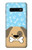 S2669 Cute Dog Paws Bones Cartoon Etui Coque Housse pour Samsung Galaxy S10 Plus
