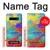 S2942 Peinture Coup de pinceau Etui Coque Housse pour Samsung Galaxy S10 Plus