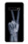 S3101 X-ray Peace Sign Fingers Etui Coque Housse pour Samsung Galaxy S10 Plus