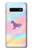 S3203 Rainbow Unicorn Etui Coque Housse pour Samsung Galaxy S10 Plus