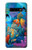 S3227 Underwater World Cartoon Etui Coque Housse pour Samsung Galaxy S10 Plus