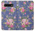 S3265 Vintage Flower Pattern Etui Coque Housse pour Samsung Galaxy S10 Plus