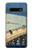 S3347 Utagawa Hiroshige Sudden shower Etui Coque Housse pour Samsung Galaxy S10 Plus