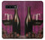 S0910 Red Wine Etui Coque Housse pour Samsung Galaxy S10
