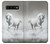 S0932 White Horse Etui Coque Housse pour Samsung Galaxy S10