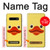 S1922 canard Visage Etui Coque Housse pour Samsung Galaxy S10