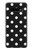 S2299 Black Polka Dots Etui Coque Housse pour Samsung Galaxy S10