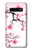 S2359 Plum Blossom Etui Coque Housse pour Samsung Galaxy S10