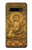 S2452 Buddha Bas Relief Art Graphic Printed Etui Coque Housse pour Samsung Galaxy S10