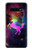 S2486 Rainbow Unicorn Nebula Space Etui Coque Housse pour Samsung Galaxy S10