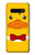 S2760 Yellow Duck Tuxedo Cartoon Etui Coque Housse pour Samsung Galaxy S10