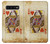 S2833 Poker Card Queen Hearts Etui Coque Housse pour Samsung Galaxy S10