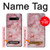 S2843 Texture en marbre rose Etui Coque Housse pour Samsung Galaxy S10