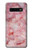 S2843 Pink Marble Texture Etui Coque Housse pour Samsung Galaxy S10