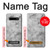 S2845 Texture en marbre gris Etui Coque Housse pour Samsung Galaxy S10