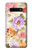 S3035 Sweet Flower Painting Etui Coque Housse pour Samsung Galaxy S10
