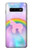 S3070 Rainbow Unicorn Pastel Sky Etui Coque Housse pour Samsung Galaxy S10