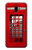 S0058 British Red Telephone Box Etui Coque Housse pour Samsung Galaxy J6+ (2018), J6 Plus (2018)