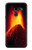 S0745 Volcano Lava Etui Coque Housse pour LG G8 ThinQ