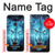 S0752 Feu bleu Loup Etui Coque Housse pour LG G8 ThinQ