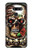 S0753 Skull Wing Rose Punk Etui Coque Housse pour LG G8 ThinQ