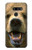 S0840 Grizzly Bear Face Etui Coque Housse pour LG G8 ThinQ