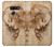 S1045 Leonardo da Vinci Woman's Head Etui Coque Housse pour LG G8 ThinQ