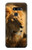 S1046 Lion King of Forest Etui Coque Housse pour LG G8 ThinQ