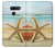 S1117 Starfish on the Beach Etui Coque Housse pour LG G8 ThinQ